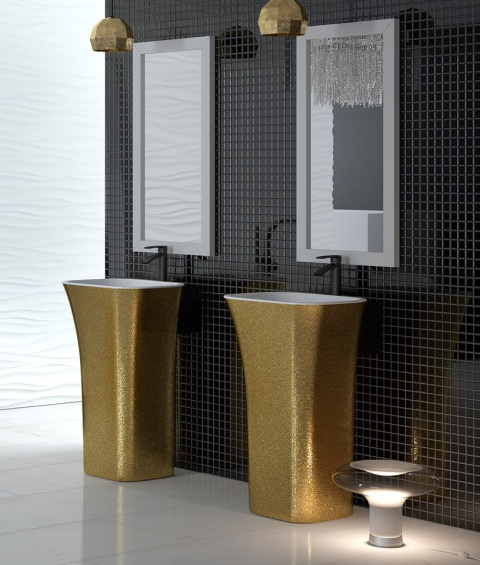 Besco Assos Glam Umywalka Wolnostojąca 40x50xh85 cm złota,srebrna,grafit/biały UMD-A-WOZ Besco Assos Glam Umywalka Wolnostojąca 40x50xh85 cm złota,srebrna,grafit/biały UMD-A-WOZ