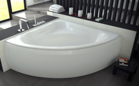 Besco Mia Wanna narożna 140x140 biała WAM-140-NS Besco Mia Wanna narożna 140x140 biała WAM-140-NS