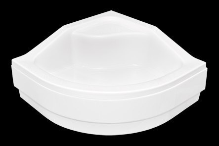 Besco Oliver I Brodzik Półokrągły 90x90 biały BAO-90-NR Besco Oliver I Brodzik Półokrągły 90x90 biały BAO-90-NR