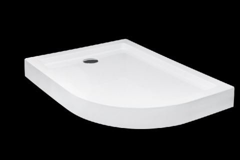Besco Saturn Brodzik Asymetryczny Lewy 120x90 biały BAS-120-NL Besco Saturn Brodzik Asymetryczny Lewy 120x90 biały BAS-120-NL