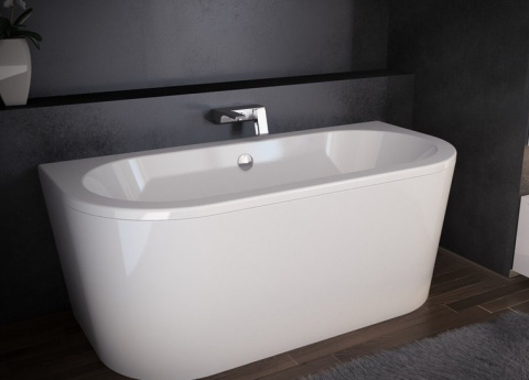 Besco Vista Wanna Wolnostojąca Przyścienna 160x75 biała WKV-160-WS Besco Vista Wanna Wolnostojąca Przyścienna 160x75 biała WKV-160-WS