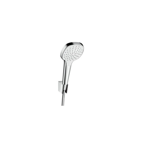 HANSGROHE CROMA SELECT E 1JET/PORTER'S 1,25M - ZESTAW PRYSZNICOWY BIAŁY/CHROM - 26424400 HANSGROHE CROMA SELECT E 1JET/PORTER'S 1,25M - ZESTAW PRYSZNICOWY BIAŁY/CHROM - 26424400