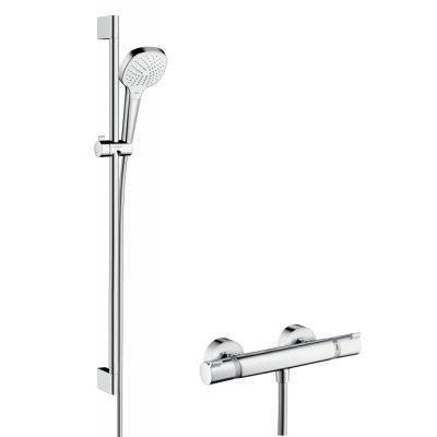 HANSGROHE CROMA SELECT E - ZESTAW PRYSZNICOWY VARIO/ECOSTAT COMBI 0,90M - 27082400 HANSGROHE CROMA SELECT E - ZESTAW PRYSZNICOWY VARIO/ECOSTAT COMBI 0,90M - 27082400