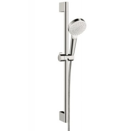 HANSGROHE CROMETTA - ZESTAW PRYSZNICOWY 1JET UNICA GREEN 0,65M BIAŁY/CHROM - 26554400