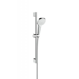 HANSGROHE Croma Select E Zestaw prysznicowy Croma Select E 1jet EcoSmart 9 l/min, 0,65m chrom / biały 26585400