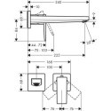 HANSGROHE BATERIA UMYWALKOWA METROPOL CHROM 32526000