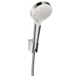 HANSGROHE Zestaw prysznicowy Crometta Vario/Porter 1,25 m biały - chrom 26691400