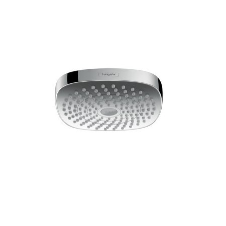 Hansgrohe Croma Select E 180 2jet EcoSmart 9 l/min Deszczownica 18x18 cm, biała/chrom 26528400