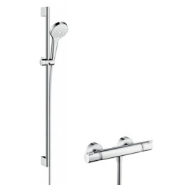 Hansgrohe Croma Select S Zestaw prysznicowy 90 cm biały/chrom (27014400)