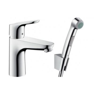 Hansgrohe Focus zestaw bateria umywalkowa Bidette 100 31927000