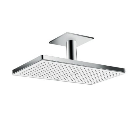 Hansgrohe Rainmaker Select 460 1jet Deszczownica z przyłączem sufitowym 10 cm, biała/chrom 24002400 Hansgrohe Rainmaker Select 460 1jet Deszczownica z przyłączem sufitowym 10 cm, biała/chrom 24002400