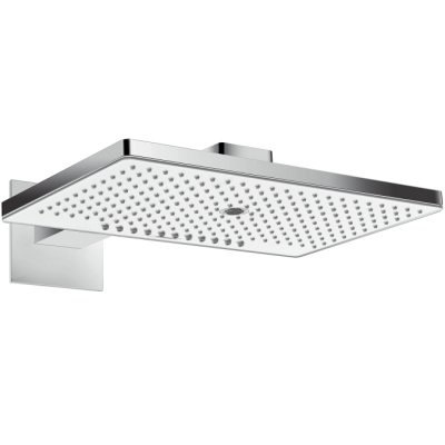Hansgrohe Rainmaker Select 460 3jet Głowica prysznicowa z ramieniem prysznicowym 45 cm, biała/chrom 24007400 Hansgrohe Rainmaker Select 460 3jet Głowica prysznicowa z ramieniem prysznicowym 45 cm, biała/chrom 24007400