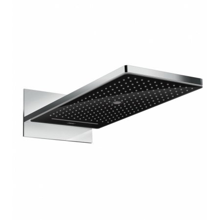 Hansgrohe Rainmaker Select Deszczownica ścienna 26x58x6,3 cm, chrom/czarna 24001600