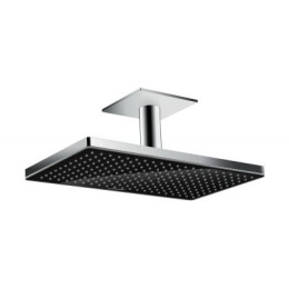 Hansgrohe Rainmaker Select Deszczownica z przyłączem sufitowym 46x27 cm, chrom/czarna 24002600