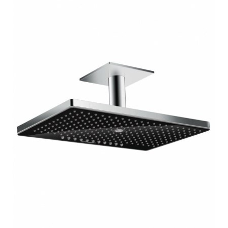 Hansgrohe Rainmaker Select Deszczownica z przyłączem sufitowym 46x30x6,2 cm, chrom/czarna 24006600