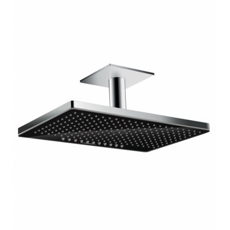 Hansgrohe Rainmaker Select Deszczownica z przyłączem sufitowym 46x30 cm, chrom/czarna 24004600 Hansgrohe Rainmaker Select Deszczownica z przyłączem sufitowym 46x30 cm, chrom/czarna 24004600