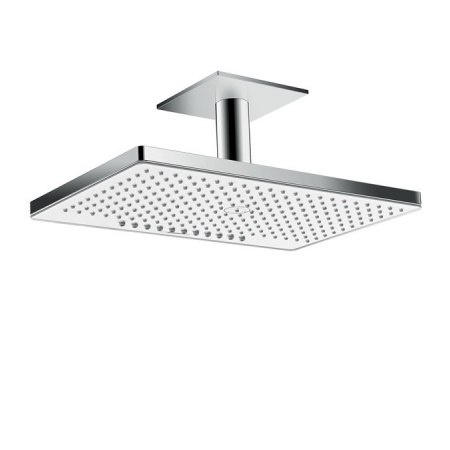 Hansgrohe Rainmaker deszczownica Rainmaker Select 460 2jet z przyłączem sufitowym 100 mm, biały/chrom (24004400)