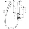 Hansgrohe Talis S Zestaw Bidetowy 72290000