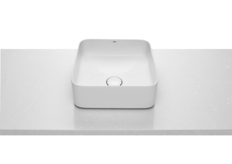 ROCA INSPIRA - UMYWALKA NABLATOWA SQUARE FINECERAMIC 37X37 CM - A327532000 ROCA INSPIRA - UMYWALKA NABLATOWA SQUARE FINECERAMIC 37X37 CM - A327532000