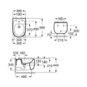 Roca Beyond miska WC wisząca Rimless biała A3460B7000